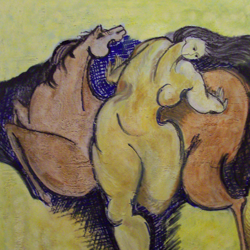 Woman and Horse